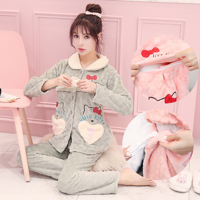 Pyjama pour femme OTHER   à manches longues - Ref 2998234 Image 3