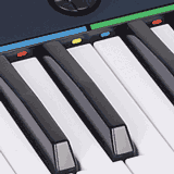Цветовая гамма беспроводного контроллера клавиатуры Rock Band 3