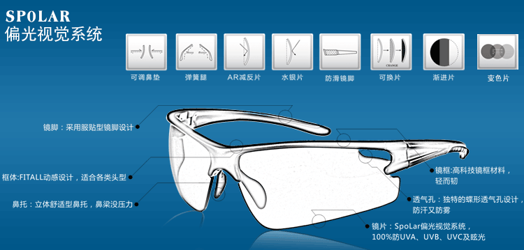 Lunettes de soleil sport HUMMER - polarisant - Ref 1224480 Image 20