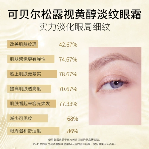 Cobor Cobor Truffle Retinol Light -Grain Eye Cream для увлажнения светлых сухих линий 15 г