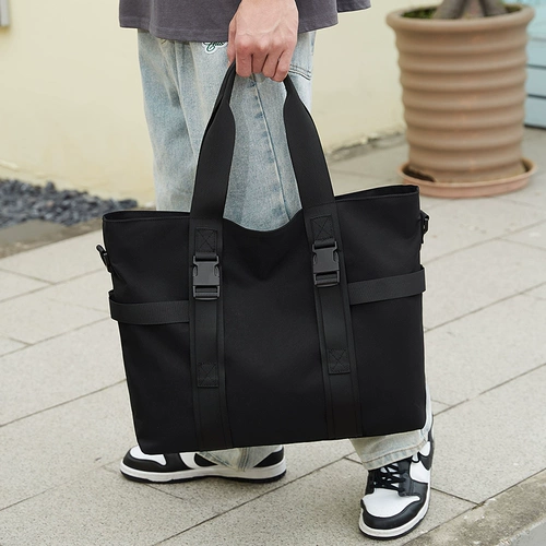 Вместительная и большая мужская сумка на одно плечо для отдыха, школьный рюкзак, в корейском стиле, подходит для студента