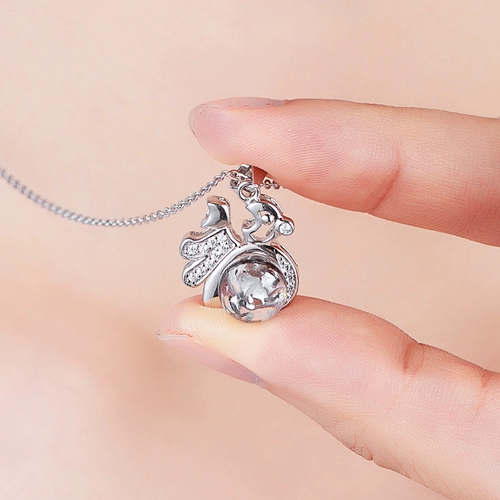 Детский сувенир, детское ожерелье, подвеска, набор материалов, «сделай сам», серебро 925 пробы