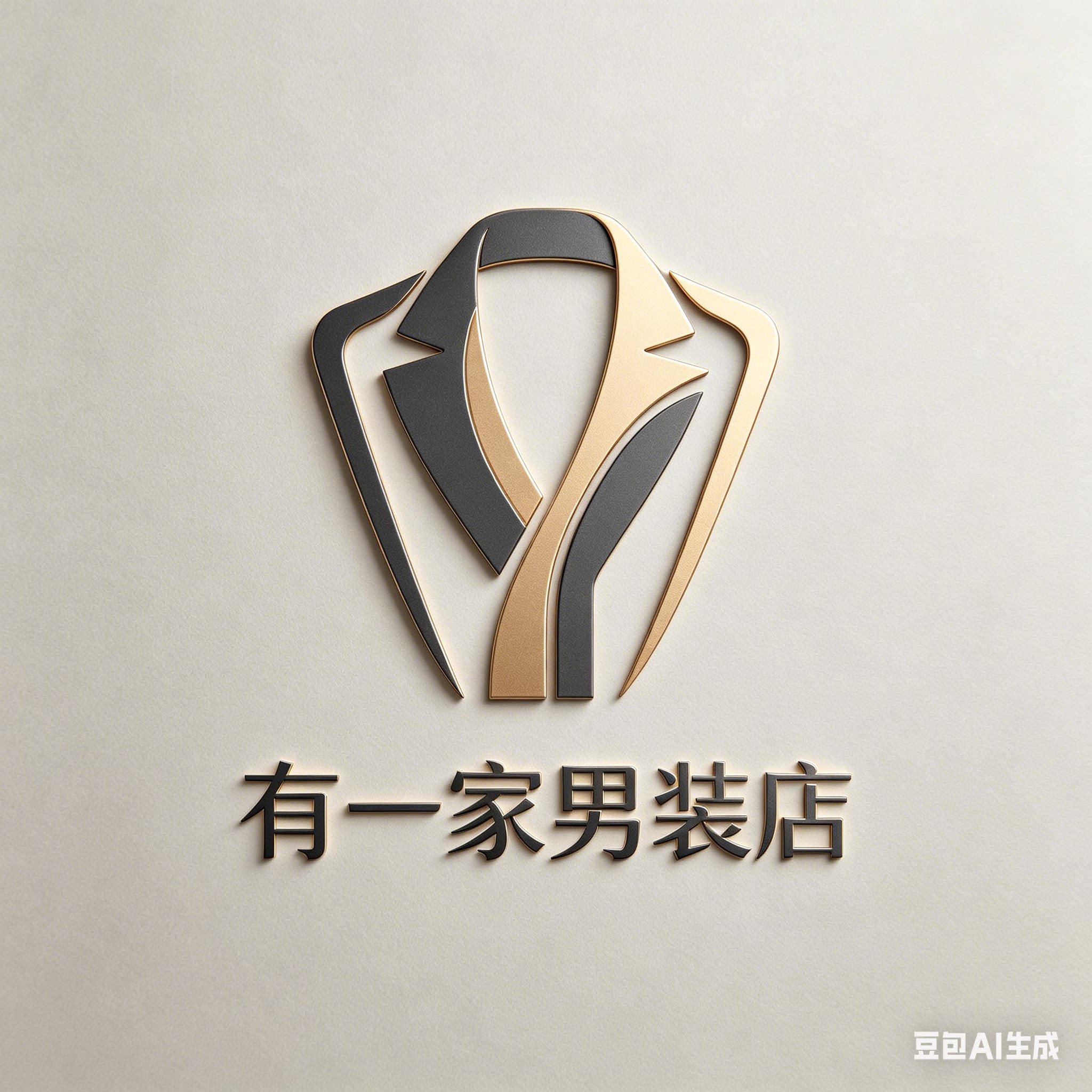 有一家男装店的LOGO