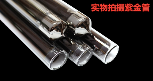 Горячая стеклянная трубка на солнечной энергии