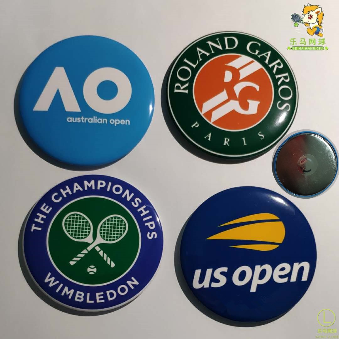 Tennis Four Grand Slam stars Fridge Sticker Australian Network Fabnet Wimbledon Memorial Bottle Opener Enthusiasts perimeter