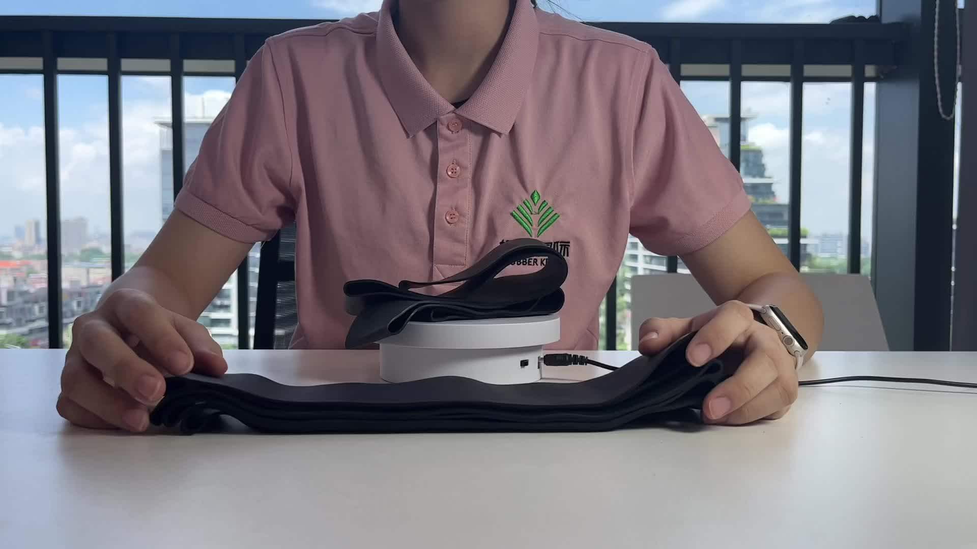 Large Size Heavy Duty Rubber Band Custom Wide Durable Black Rubber