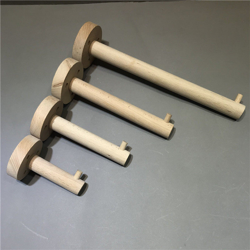 Clothing Store Hook Upper Wall Long Hook Wood Single Hook Show Rack Women's Clothing Hanging Hook Wall Wall-mounted Golden Hook