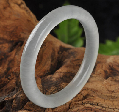 Pick up one yuan auction natural ice jade bracelet ice jade bracelet ice - jade bracelet round wire bracelet female