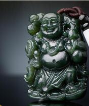 Coming to an end of 1 yuan auction @ Xinjiang and Tian Yuqing jade grand belle Buddha like the male brand pendant pendant female section