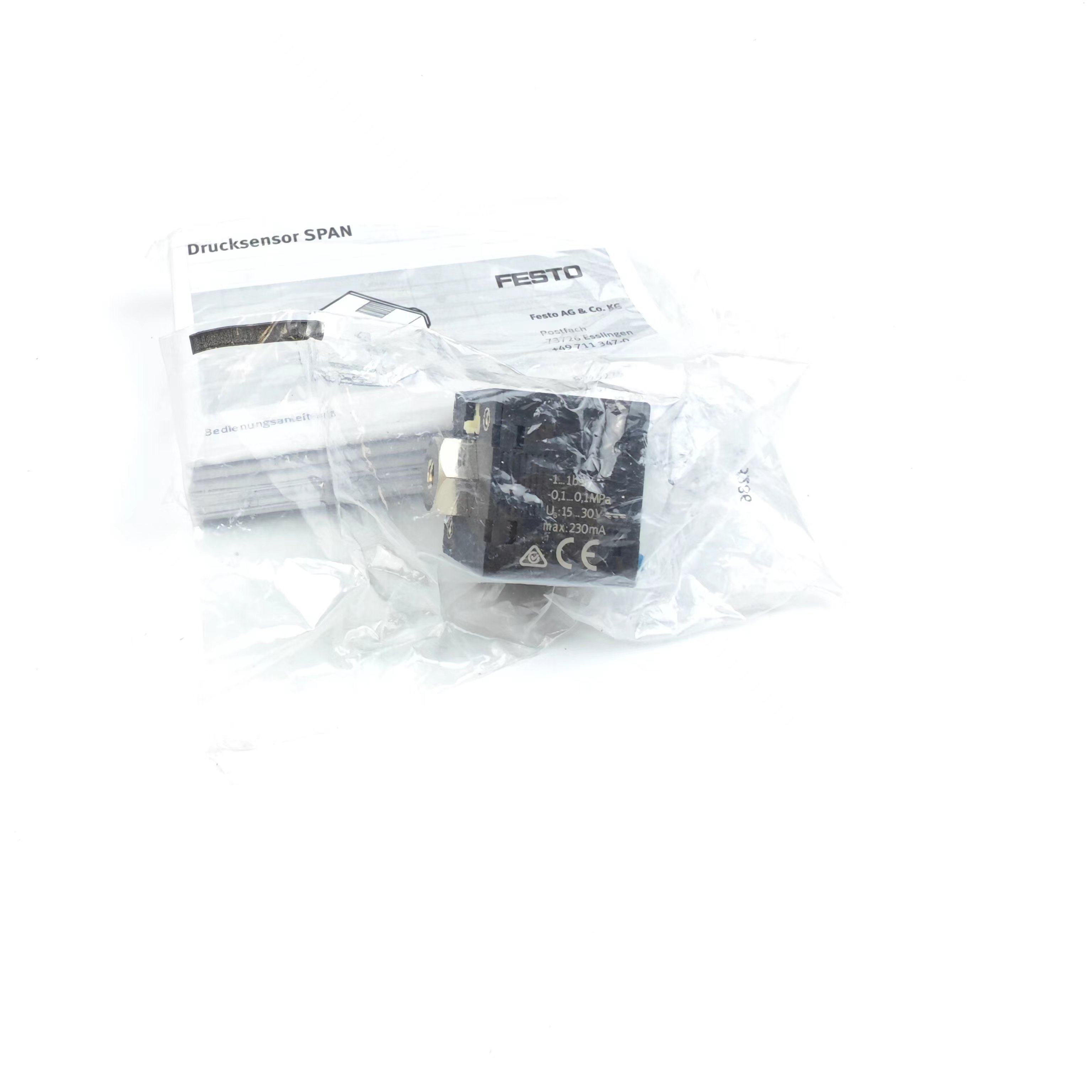 全新FESTO费斯托现货正品压力传感器SPAN-B2R-G