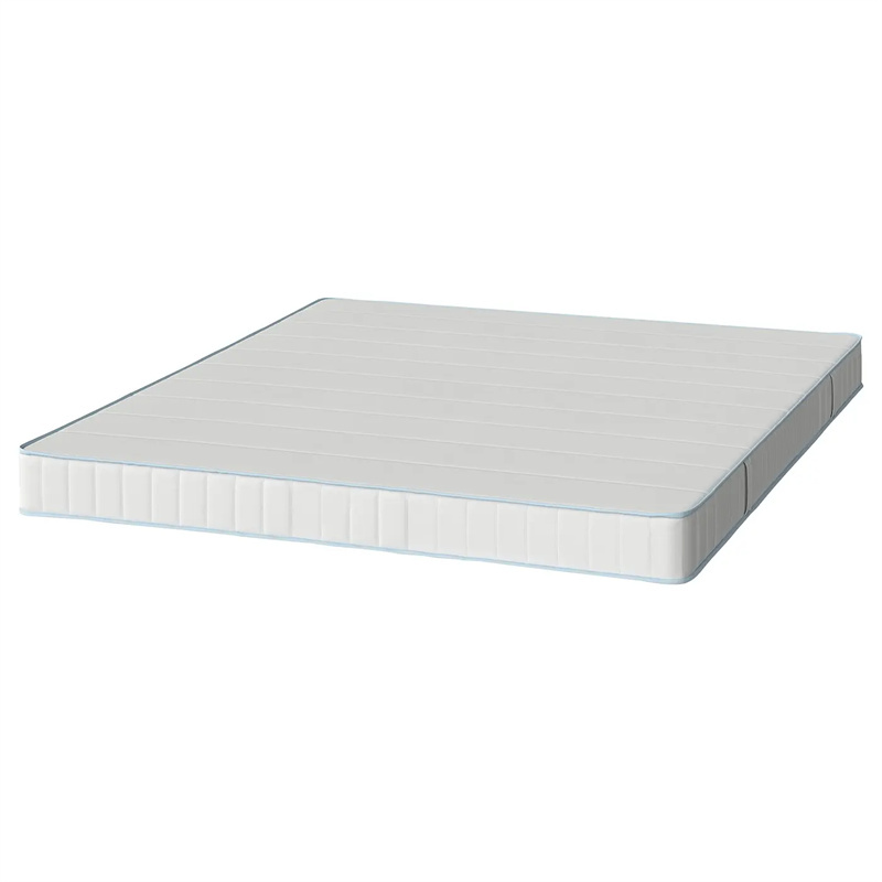 Ikea Buvalla Pocket Spring Mattress for Small Apartments, Economical Single/Double Firm Mattress