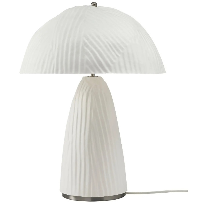 Ikea Wenkla Mushroom Table Lamp Decorative Lamp Bedroom Bedside Lamp White Molded Paper Pulp