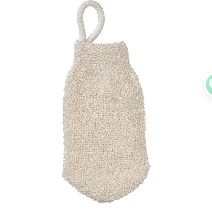Ikea Skållasa Bath Glove and Scrubbing Towel, Natural Color