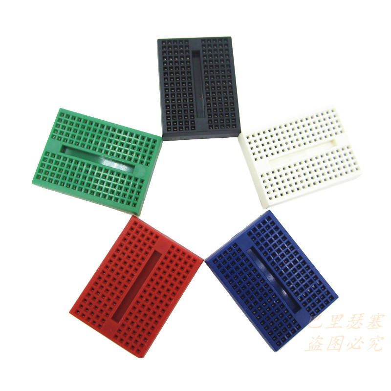 SYB-170 small board experiment board Mini color bread board can be spliced bread board