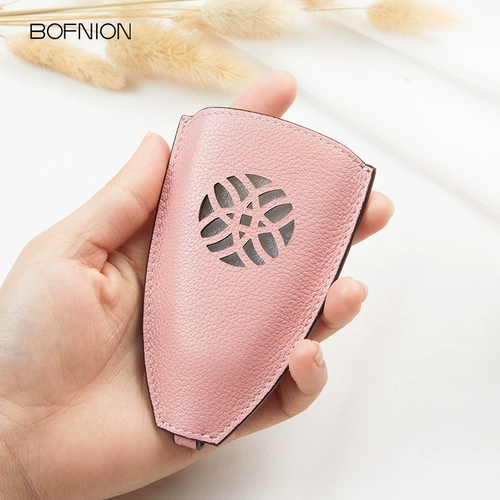 Ключница, маленькая сумка через плечо, маленькие универсальные портативные ключи от машины, из натуральной кожи