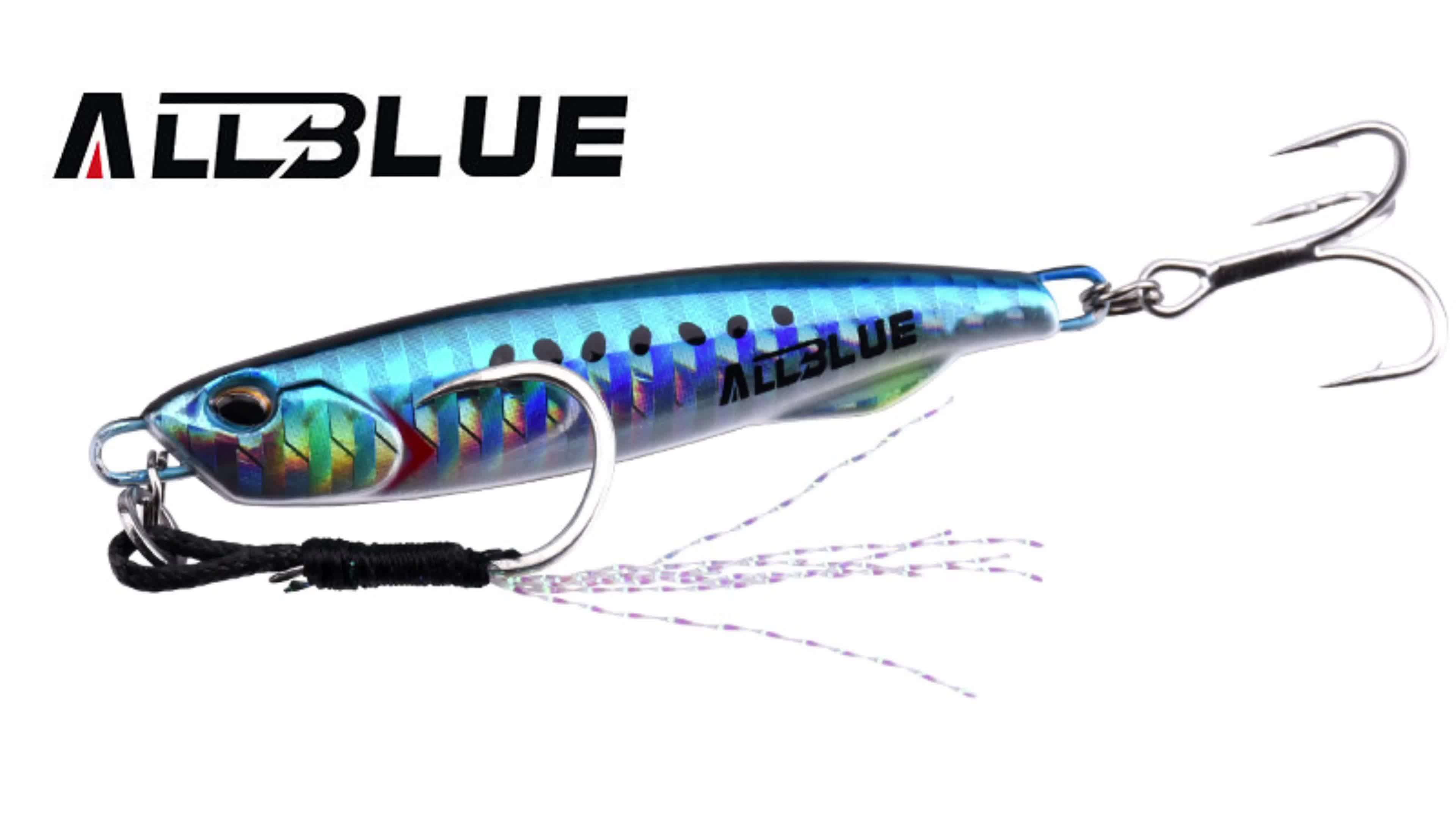 Allblue 40g Drager Slim Swing Glow Sea Fishing Tuna Fishing Jig Lures