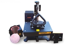  Multi-function combination five-in-one shaking head heat transfer machine Baking cup machine Baking tray machine Hot hat machine Thermal transfer T-shirt heat transfer machine