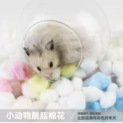 Hamster cotton ball winter absorbent cotton quilt quilt quilt warm golden bear hamster supplies about 100