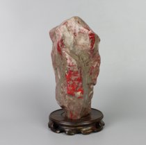 Changhua chicken blood bright red rich ornaments jewelry strange stones exquisite natural morning bells and evening drums self-cultivation ornamental direct sales