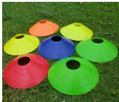 Tennis Training Equipment Round Mouth Mark Disc Marker Disc Fitness Training Equipment 50