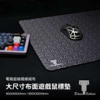 泰坦国度 Японский плавный большой длинный настольный коврик, игровая мышка
