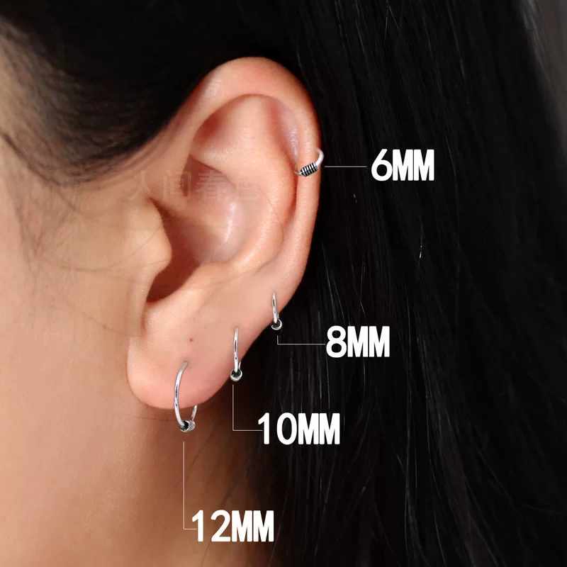 Серебряные серьги 925 пробы, гипоаллергенные украшения, стиль Кореи