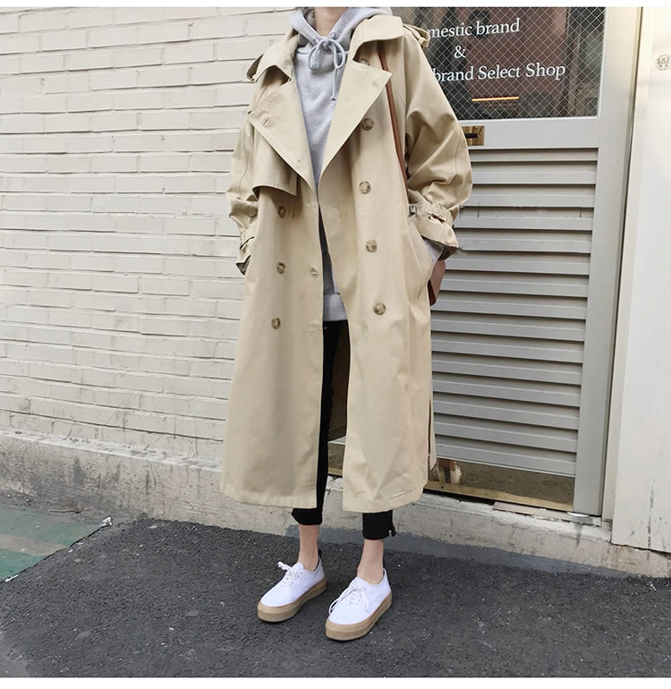 Trench pour femme en Coton en Coton - Ref 3225876 Image 14