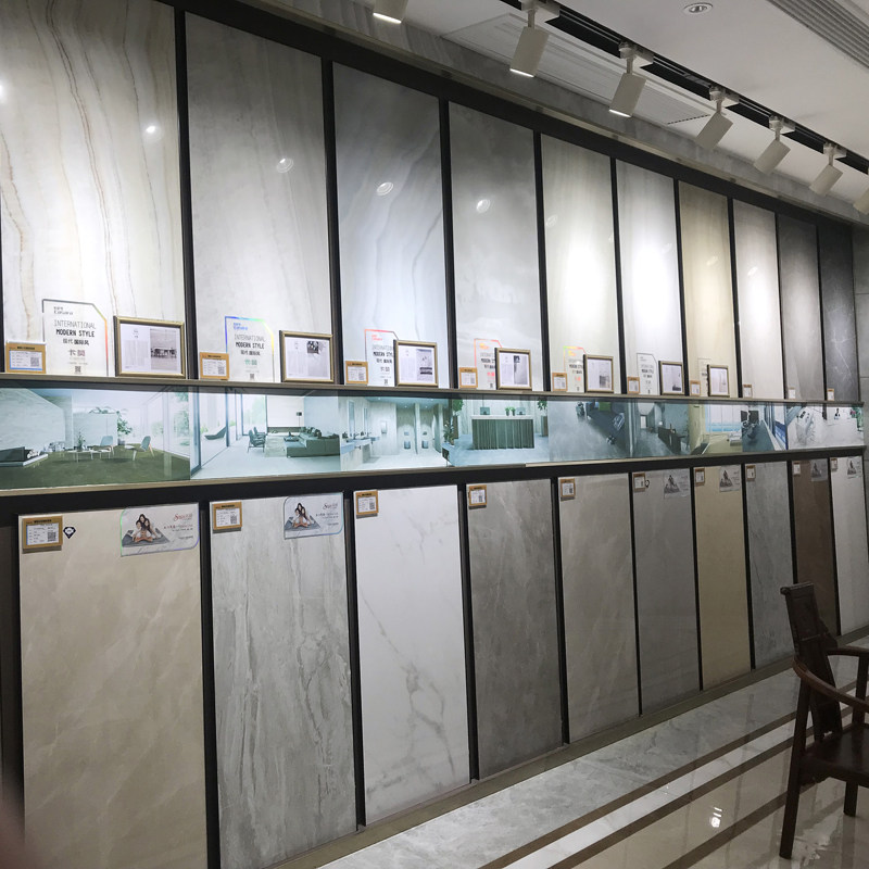 Oceano tile living room floor tiles 600X1200 large slabs 900X1800 TV background wall tiles 1200X2400 - Taobao