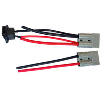 Lithium battery electric vehicle modification power supply and discharge integrated Anderson plug with three vertical socket Anderson 50A