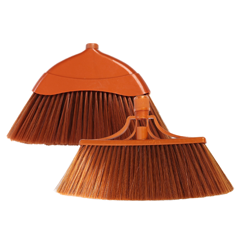 Hot sale extended and widened PP soft hair double lock broom head broom head broom head mini broom head replacement broom head