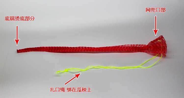 Сетка мешок сетчатый мешок 大棚吊西瓜网兜塑料悬挂承重网眼种植耐用保护挂果防护加密用品套