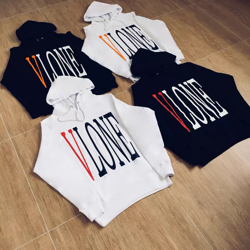 VLONE STALE Beijing Qualifies Big V Small crowdwave American High Street Loose Lovers of Lianhood Sports Shirt Men