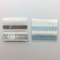 SMT aluminum foil metal induction feeding tape Fuji nxt Silver perforated tape 8mmFUJI feeding custom
