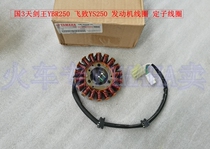 YAMAHA accessories Heavenly Sword King YBR250 (country 3) flying YS250 engine coil stator coil