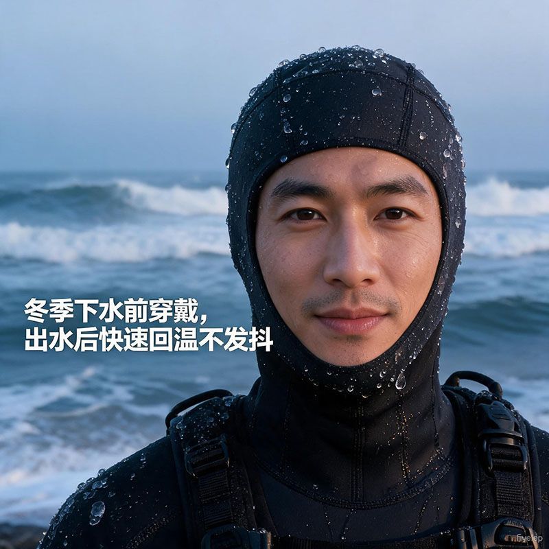 3mm Thickened Cold-Proof and Warm Diving Cap, Sun Protection, Surfing, Seaside Snorkeling, Professional Full-Coverage Ear Protection, Waterproof 3mm Thickened Cold-Proof and Warm Diving Cap, Sun Protection, Surfing, Seaside Snorkeling, Professional Full-Coverage Ear Protection, Waterproof
