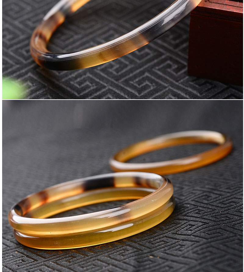 Tingting Hạt Sừng Tự Nhiên Bangle Bracelet Tây Tạng Quốc Gia Dòng Gió Dệt Kim Sừng Vòng Đeo Tay Chăm Sóc Sức Khỏe Gửi Tình Yêu Elder