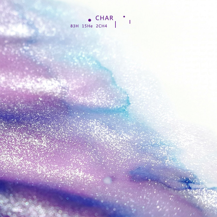 (Special Fragrance version) Fish Remembrance of the Annual Qualifies Colorful Ink Gold Powder Fountain Pen Flash Progressive pink Pink Ink