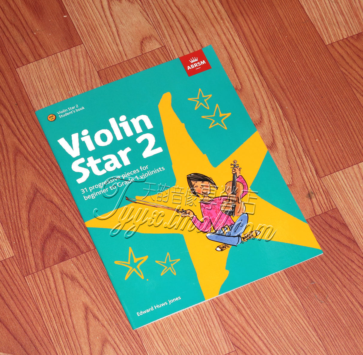 Genuine Imperial Examination Examination VIOLIN STAR Violin Stars students use the second book of the book with the CD English version