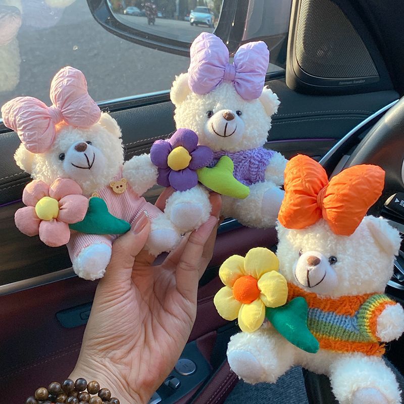 Car Creative Cute Pet Bear Screen Ornament Cartoon Car Decoration Car Interior Accessories Car Decoration Goddess Car Creative Cute Pet Bear Screen Ornament Cartoon Car Decoration Car Interior Accessories Car Decoration Goddess