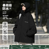 Linma Group brand cotton mens and womens jackets waterproof workwear spring and autumn 2023 new outdoor jackets