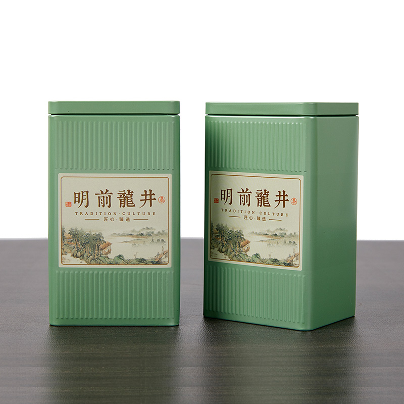 明前龍井 ギフトボックス 2缶入り 明前龍井 ギフトボックス 2缶入り 茶