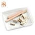 Handmade nougat khuôn tự làm công cụ làm cho Nougat cắt công cụ silicone thiết lập đĩa định hình khuôn bánh trung thu rau câu Tự làm khuôn nướng