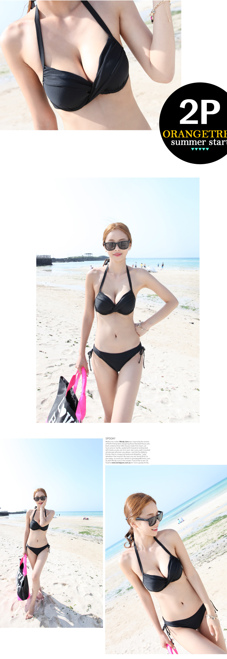 Cotton FashionBikini(White-M) NHXW0185-White-M