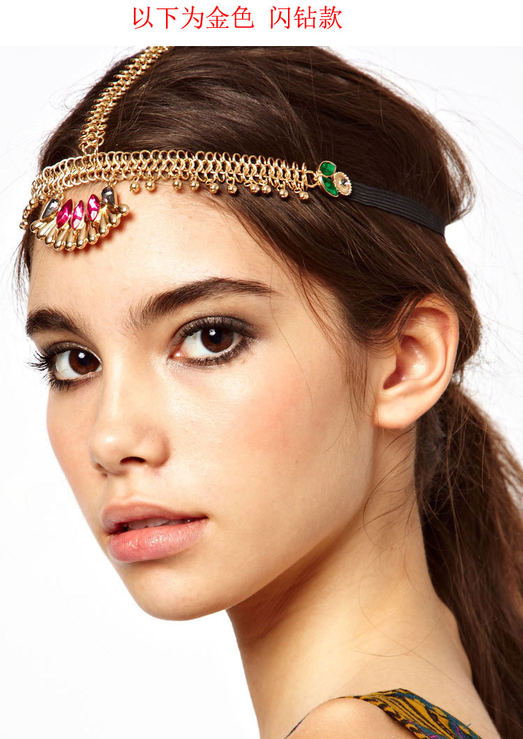 Alloy Fashion Geometric Hair accessories(White shells) NHXW0062-White shells