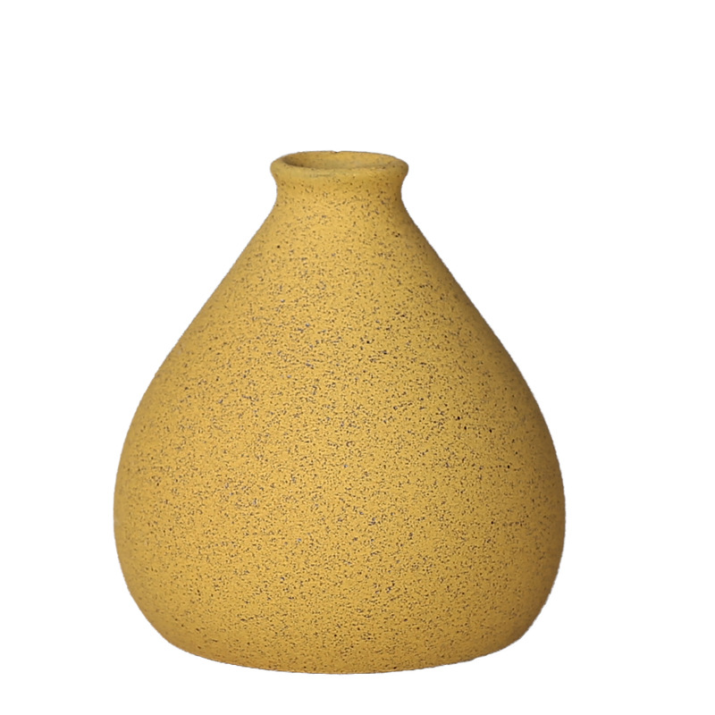 Vases, ceramic creative household small sitting room adornment handicraft furnishing articles colorful vase container