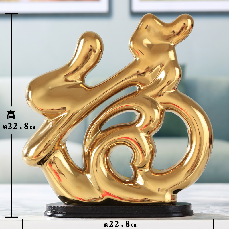 Ceramic vase American retro furnishing articles home sitting room TV ark, trinkets, gift wine creative arts and crafts