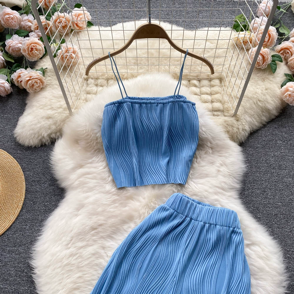 Women Summer Fashion Pants Set Sexy Off Shoulder Strapless Short Tops & High Waist Long Pants Two Piece Suits plus size jogging suits