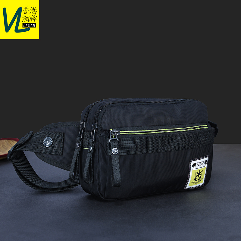 Multifunctional Purse Chest Bag Outdoor bag Bag Inclined Satchel Bag Men's Single Shoulder Twill Bag Waterproof Mobile Phone Bag