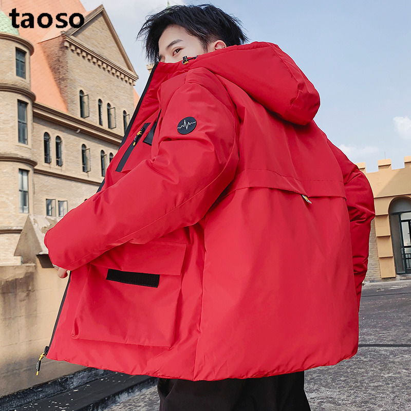【TAOSO旗舰店】羽绒棉衣冬潮牌外套-秒客网