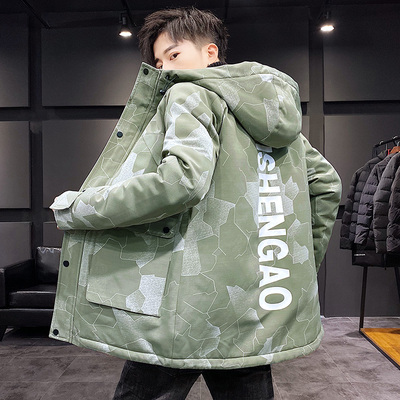 【ins】冬新款加厚羽绒服潮牌外套棉袄